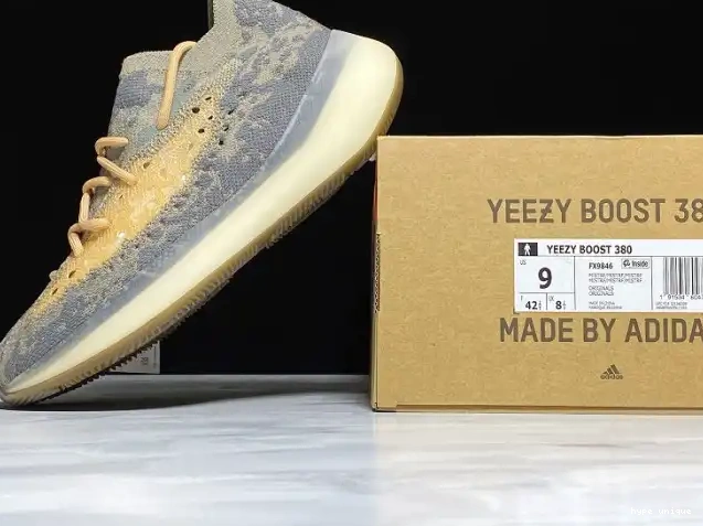 hype Yeezy Boost Adidas 380 Reflective FX9846 Mist 0620